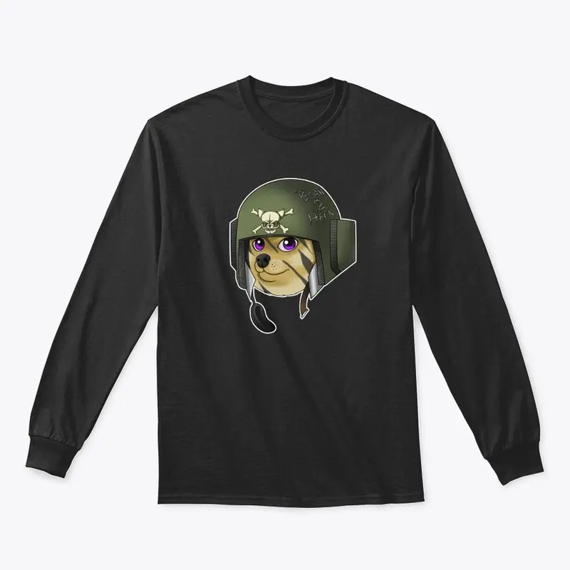 Born 2 Heck Doge Soldier