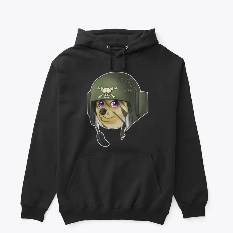 Born 2 Heck Doge Soldier