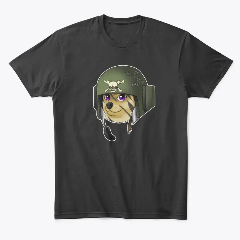 Born 2 Heck Doge Soldier