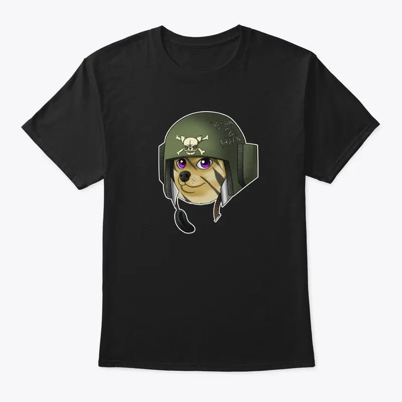 Born 2 Heck Doge Soldier